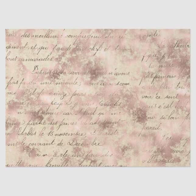 Ephemera Rose Gold Paper Series Design 19 (Front)