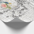 Ephemera Script Wrapping Paper | Zazzle