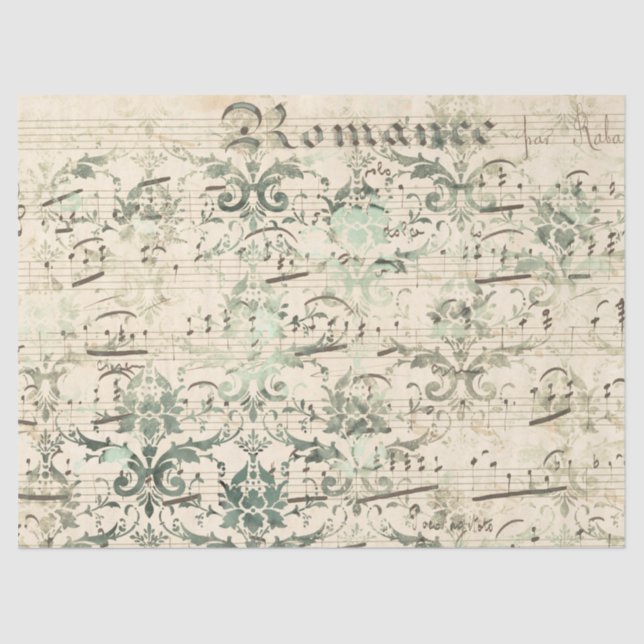 Ephemera Sepia Paper Series Design 12 (Front)