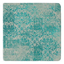 Ephemera Turquoise Paper Series Design 19
