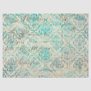 Ephemera Turquoise Paper Series Design 9