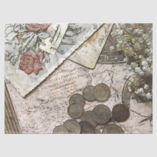 Ephemera Vintage Decoupage Tissue Paper
