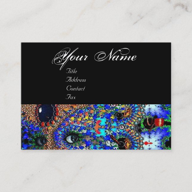EPHEMERAL Beauty,Fashion,Cosmetics, Makeup Artist Business Card (Front)