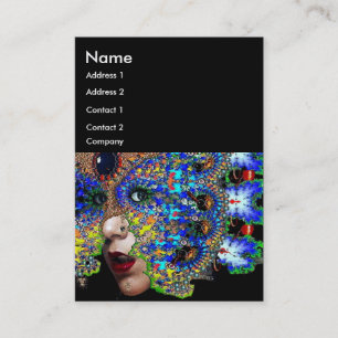 EPHEMERAL Beauty,Fashion,Cosmetics, Makeup Artist Business Card