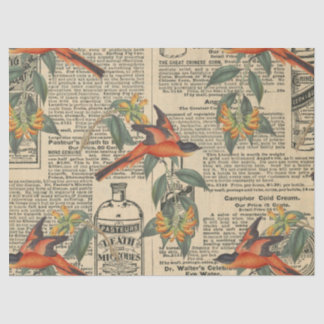 Ephemeral Birds Series Design Eleven Tissue Paper