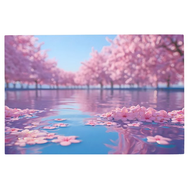 Ephemeral Bloom Metal Print (Front)