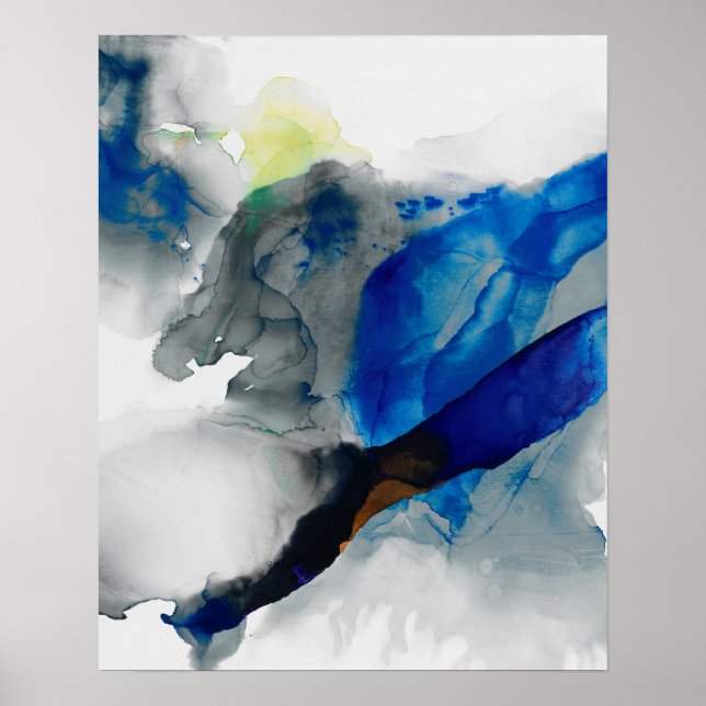 Ephemeral - Blue & Gray Poster (Front)
