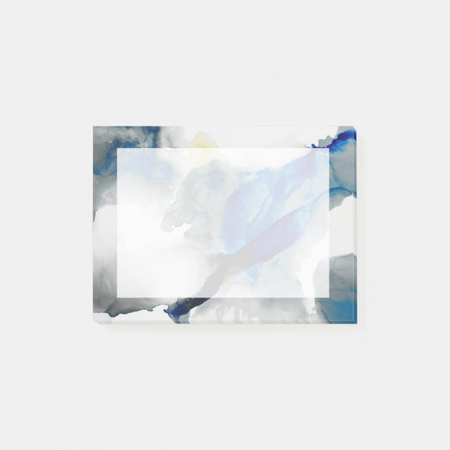 Ephemeral - Blue & Grey Post-it Notes (Front)