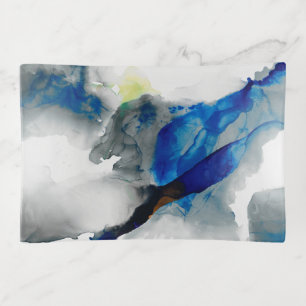 Ephemeral - Blue & Grey Trinket Tray