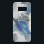 Ephemeral - Blue & Grey Uncommon Samsung Galaxy S8 Case<br><div class="desc">Ephemeral I by Sisa Jasper. Smokey-like abstract design done in greys and deep blues.</div>