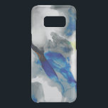 Ephemeral - Blue & Grey Uncommon Samsung Galaxy S8 Case<br><div class="desc">Ephemeral I by Sisa Jasper. Smokey-like abstract design done in greys and deep blues.</div>