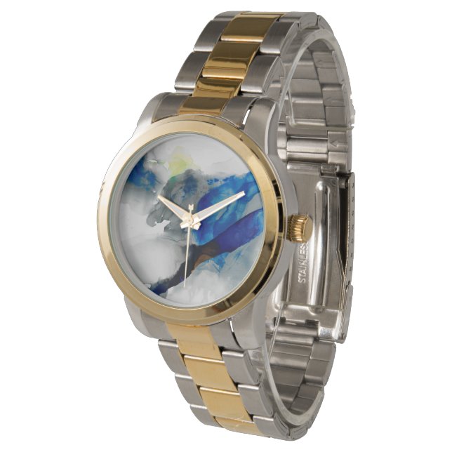 Ephemeral - Blue & Grey Watch (Angled)