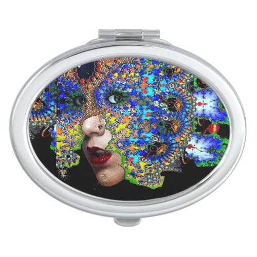 EPHEMERAL COLORFUL FRACTAL MASK MIRROR FOR MAKEUP