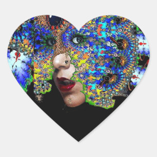 EPHEMERAL Heart Sticker