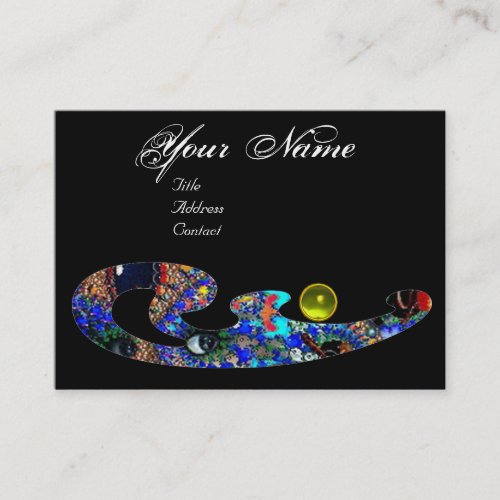 EPHEMERAL TOPAZ BeautySalonSpa Makeup Artist Business Card