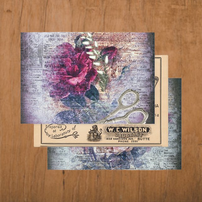 Ephemeral Vintage Variety Decoupage Wrapping Paper Sheets (Creator Uploaded)