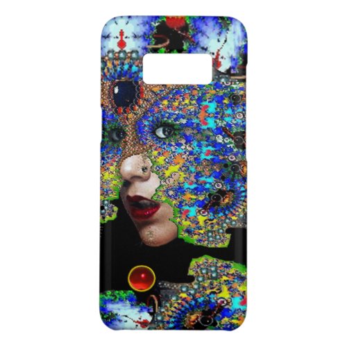 EPHEMERAL WOMAN WITH COLORFUL FRACTAL MASK Case_Mate SAMSUNG GALAXY S8 CASE