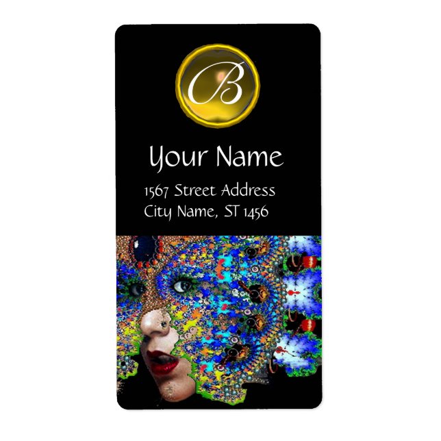 EPHEMERAL YELLOW TOPAZ MONOGRAM Black Label (Front)
