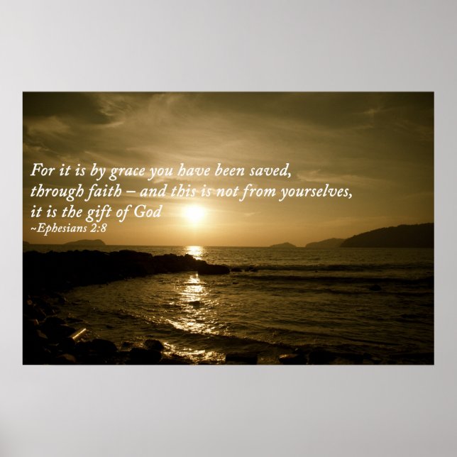 Ephesians2-8.jpg Poster (Front)