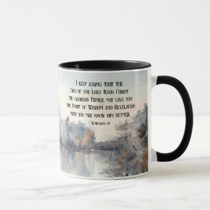 Ephesians 1:17 Spirit of Wisdom and Revelation Mug