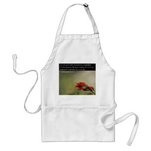 Ephesians 2:10 adult apron
