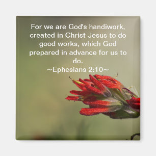Ephesians 2:10 magnet