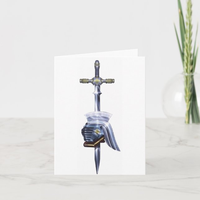 Ephesians 6:12 a.m. card (Front)