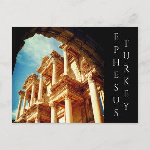 ephesus arch turkey postcard