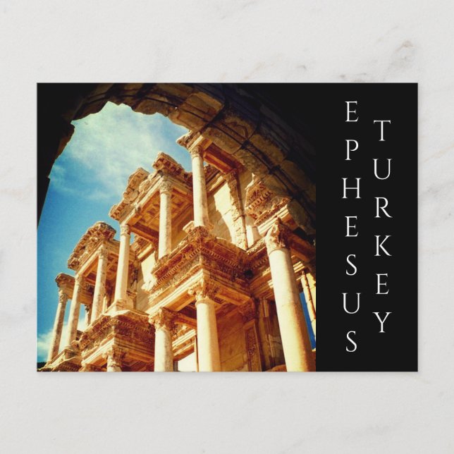 ephesus arch turkey postcard (Front)