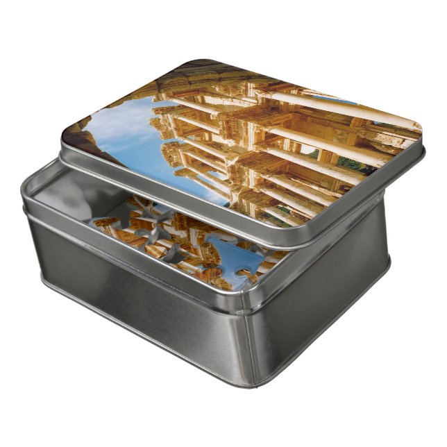 ephesus library turkey jigsaw puzzle (Lid Open)