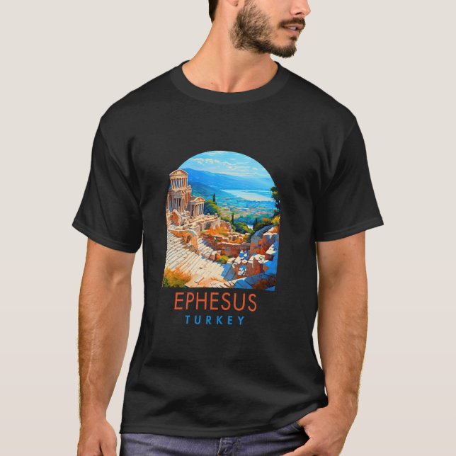Ephesus Travel Traveling Trip Summer Vacation Ephe T-Shirt (Front)