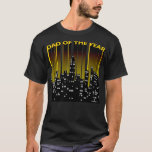 Epic 3D Dad of the Year City Night Lights T-Shirt