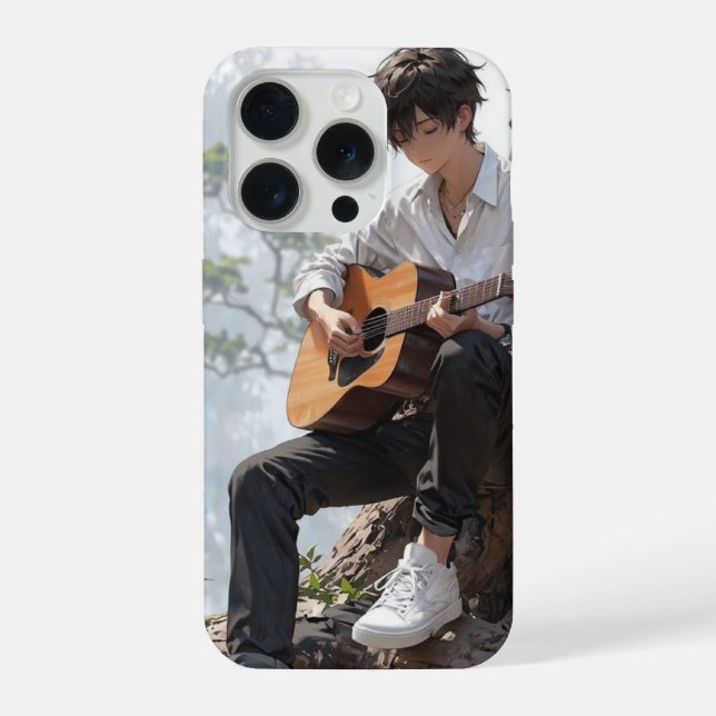 Epic Anime Guitarist Birthday cases  - Customi (Back)