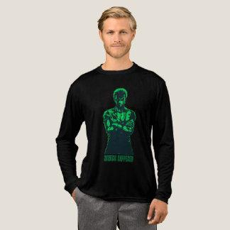 Epic Anime Swordsman "Nothing Happened" Gym Tri-Blend Shirt
