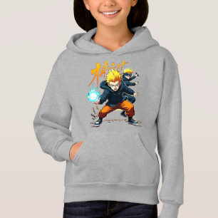 Epic Anime Warrior – Action-Packed Superpower Hoodie