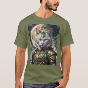 Epic Armored Cat Warrior T-Shirt
