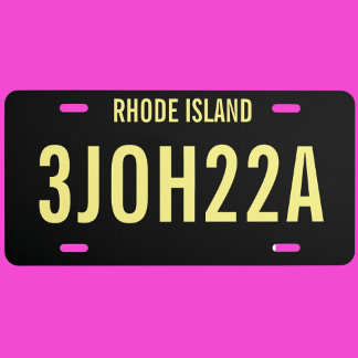 Epic Backwards Vanity License Plate