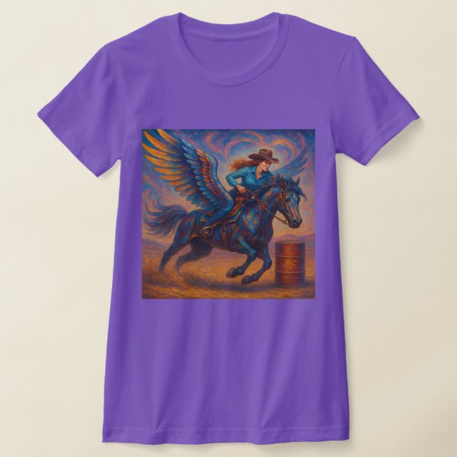 Epic Barrel Racer T-Shirt (Laydown)