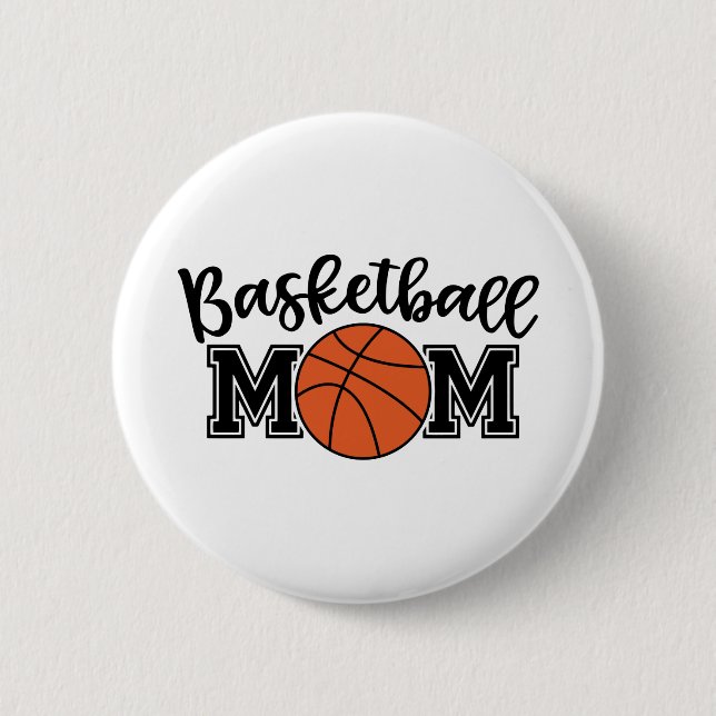 Epic Basketball Mom Button (Front)