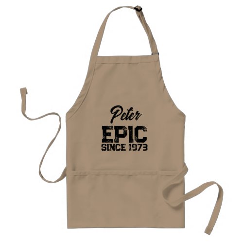 EPIC BBQ apron for men who love grilling