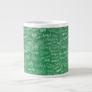 Epic Chalkboard Moods Fun Doodle Time Giant Coffee Mug