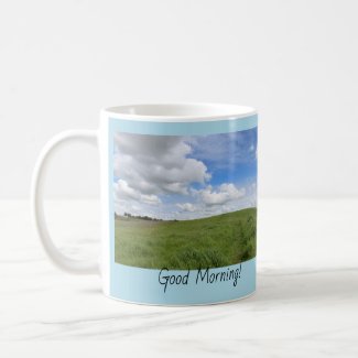 Epic Cloudy Hillside Spring Photograph