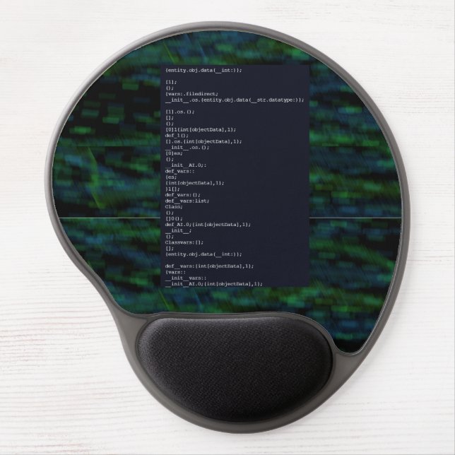 EPIC CODER (gel mousepad) Gel Mouse Pad (Front)