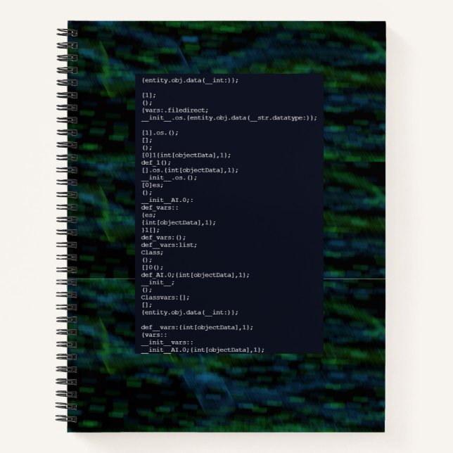 EPIC CODER! (spiral notebook) Notebook (Front)