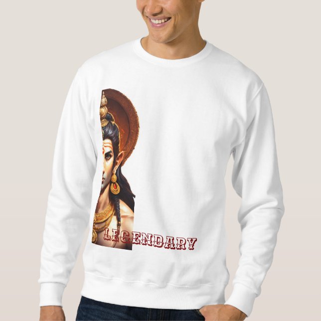 "Epic Designs for Mythology Lovers" Sweatshirt (Front)