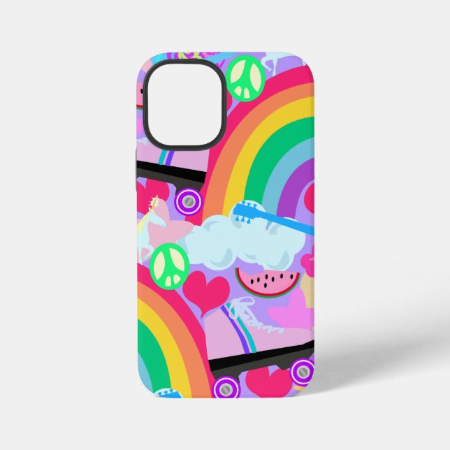 Epic Eighties Explosion iPhone Case (Back)