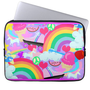 Epic Eighties Explosion Laptop Sleeve