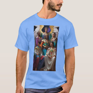 Epic Esports Logo T-Shirt - Male Devil Angel in Bl