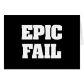 Epic Fail (Front Horizontal)