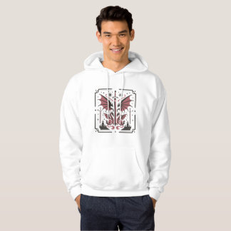 Epic Fantasy Design - Swords, Dragons, and Stars Hoodie